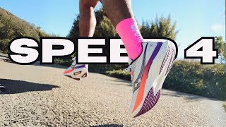 SAUCONY ENDORPHIN SPEED 4 50 mile review in under 3 mins [upl. by Otsuj]