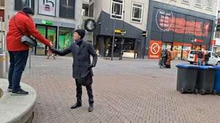 Preaching The Gospel In The City Center Utrecht  Netherlands [upl. by Ayotas]