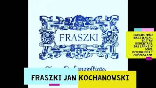 1 Fraszki Jan Kochanowski Lektury szkolne audiobook darmowe audiobooki [upl. by Thalia]