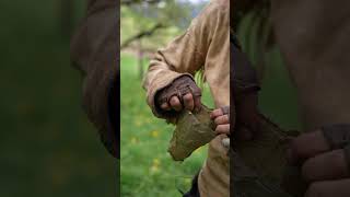 Fischtasche selber herstellen Teil 2  backtotheroots wildness doku survival wildnis bushcraft [upl. by Benjamen]