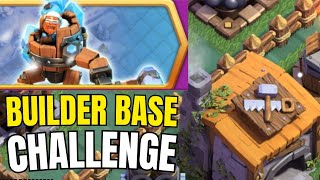 Easily 3 Star The Builder Base of the North Challenge Using Judo Sloth Method after Many Tries [upl. by Lotus836]