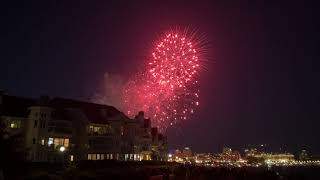 Canada Day Fireworks 2024 Inner Harbor Victoria BC [upl. by Meggy]