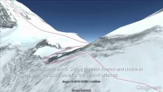 Mount Everest Base Camp to Summit in 3D [upl. by Itnuahsa825]