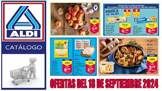 ALDI Bazar  Ofertas 🆕 ALDI  del 18 DE SEPTIEMBRE del 2024  Folleto ALDI del 18 DE SEPTIEMBRE [upl. by Senskell]