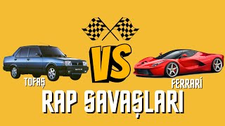 TOFAŞ 🆚 FERRARİ  RAP SAVAŞLARI [upl. by Yanehs]