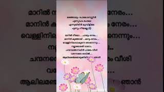 Muthe muthe lovemalayalamlyrics songlyrics kanakanmani moviesongs shortsvideo lyricsvideo [upl. by Carmelle172]