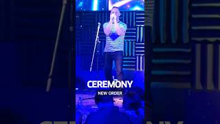 Ceremony  New Order cover A Capella Angel Manuel Live rockandpez PostPunk shorts [upl. by Akihsay]