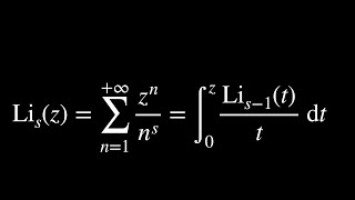 Fonctions polylogarithmes [upl. by Dranek886]