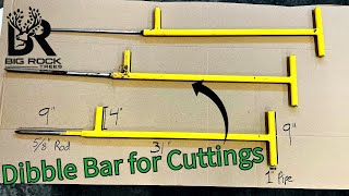 Dibble Bar for CuttingsWhich WORKS Best [upl. by Benedix]