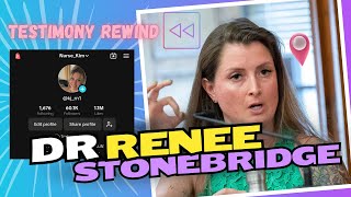 Dr Renee Stonebridge Testimony Rewind [upl. by Anica]