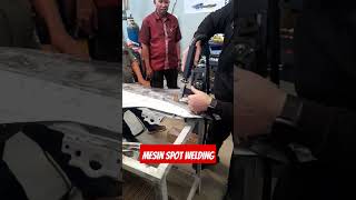 Mesin Spot Weldingbodyrepair bengkelmobilspot welding [upl. by Eladal296]