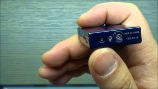 ST Dupont Ligne 8 Navy Blue Lacquer Lighter Review [upl. by Aldas]