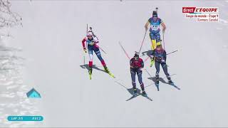 BIATHLON 2024 MASS START FEMMES CANMORE 2024 [upl. by Sanchez729]