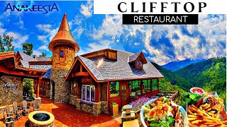 ANAKEESTAS CLIFFTOP RESTAURANT Beautiful Views Over Gatlinburg [upl. by Hatnamas]