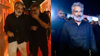 SS Rajamouli amp Sukumar Entry At Pushpa 2 Pre Release Event  Allu Arjun  Rashmika  Airanews [upl. by Tarrance]