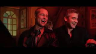 Oceans 12  Amsterdam George Clooney Brad Pitt [upl. by Atekahs233]