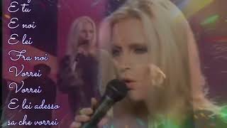 pensiero stupendo LIVE con testo patty pravo [upl. by Pinette434]