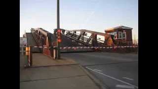 Ewing Avenue Drawbridge Opens for a Sailboat [upl. by Otilesoj375]