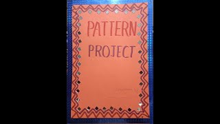 MATHS PATTERN PROJECT  ACTIVITY PROJECT FOR CLASS 2  3  4 EASY PATTERN PROJECT FOR KIDS  tlm [upl. by Amapuna535]