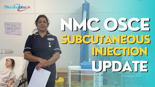 NMC OSCE Subcutaneous Injection Update [upl. by Ky183]