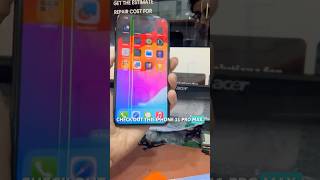 iPhone 11 Pro Max Screen Replacement And Face ID Disabled Fixed appledoc appleservice [upl. by Alimaj]