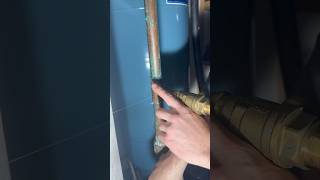 Pinhole leak plumbing repair shorts💦🛠️🔥 plumbing plumber [upl. by Assilak]