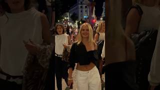 Stockholm Nightlife Flori Travel nightlife sweden short shorts viralshorts party love nice [upl. by Odranreb598]