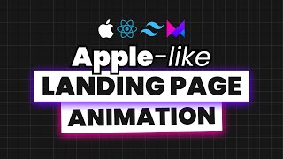 Recreating Apples Addicting Scroll Animation [upl. by Nerrag]