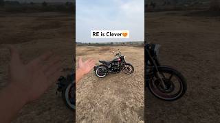 RE is Clever😍 ft Royal Enfield Goan Classic 350 [upl. by Nnylesor]