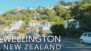 Wellington New Zealand Driving Tour 4K  From Newlands to CBD to Shelly Scenic Road [upl. by Roselin420]