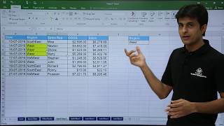 MS Excel  Advanced Filters [upl. by Weixel]