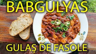 Babgulyas  Gulas de Fasole cu Carne de Vită [upl. by Aerdnaid638]