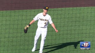 Mizzou baseball opens up Taylor Stadium with a runrule win [upl. by Suired]