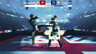 Taekwondo Grand Prix ⚔️ GAME PLAY [upl. by Roswell]