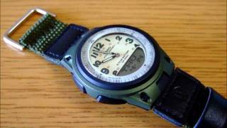 casio wrist watch 腕時計 スタンダード アナログ デジタル AW80V3BJF [upl. by Stiles]