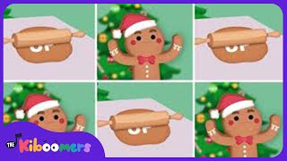 Gingerbread Man  The Kiboomers Preschool Songs amp Nursery Rhymes for Christmas [upl. by Gnav]