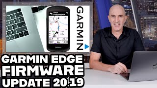 Garmin EDGE 5408401040 Series Firmware 2019 Update Details [upl. by Aihtnamas]