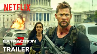 EXTRACTION 3  Trailer  Chris Hemsworth  Idris Elba  Golshifteh  Netflix [upl. by Petuu]