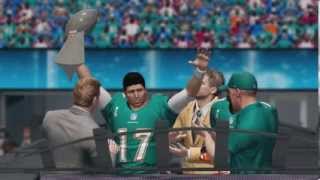 Madden NFL 25  Miami Dolphins Super Bowl Video Intro amp Celebration [upl. by Dody]