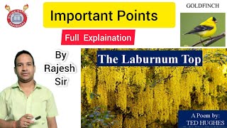 The Laburnum Top explanation Class 11  English Core  Important Points for MCQ by Rajesh Sir [upl. by Gar]