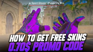 HOW TO GET FREE SKINS IN CS2  FREE 070 PROMO CODE  CS2 CASE OPENING 2024  hellcase promo code [upl. by Ninos249]