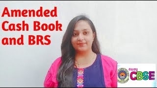 Amended cash book and BRS Accountancy class 11 [upl. by Repmek720]