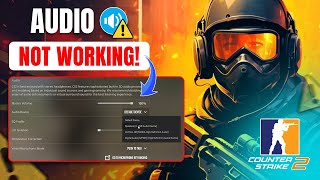 How to Fix Audio Not Working in CS2 on PC  Change Counter Strike 2 Audio Settings [upl. by Anyd]