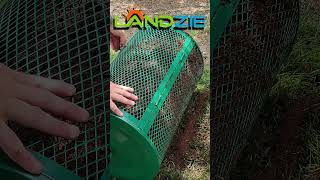 Landzie Compost amp Peat Moss Spreader diylawncare [upl. by Ycrad]