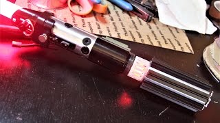 Korbanth DV6 Darth Vader RotJ Lightsaber Build Full Streams [upl. by Vergne]