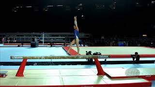 THORSDOTTIR Eythora NED  2017 Artistic Worlds Montréal CAN  Qualifications Balance Beam [upl. by Ahsitruc]