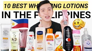 10 Best Whitening Lotions in the Philippines na Affordable TAGALOG [upl. by Cleavland]