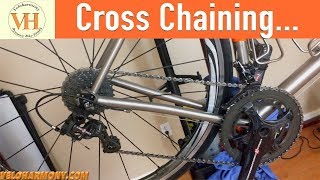 Cross Chaining Explained  What is cross chaining in cycling [upl. by Amyaj649]