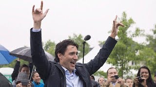 Justin Trudeau helps celebrate Fête nationale in Quebec [upl. by Prospero13]