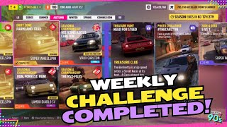 Forza Horizon 5 Weekly Drift Zone Challenge Farmland Trail [upl. by Suoivatnod]